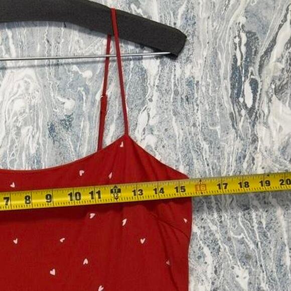 Dress Forum Preppy red heart polkadot minidress (M) - Picture 6 of 6